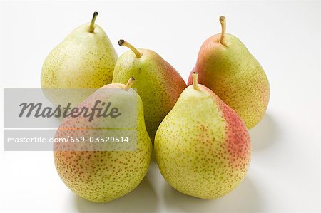 Five Forelle pears
