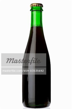 A bottle of stout (dark beer) A bottle of stout (dark beer)