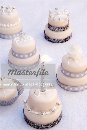 Petit Fours For Special Occasions Stock Photo Masterfile Premium