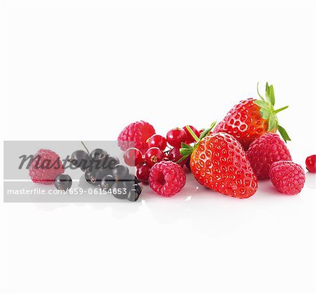 Various types of fresh berries Various types of fresh berries