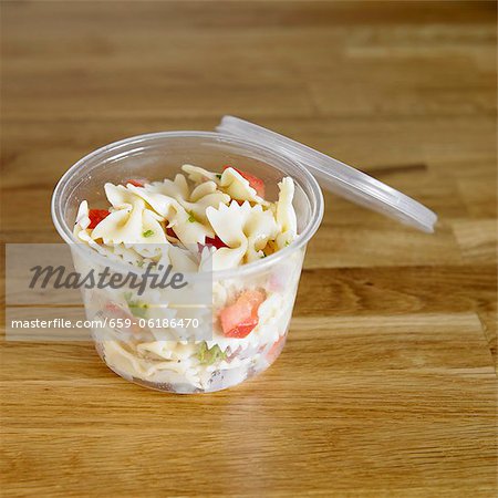 Tuscan Pasta Salad in a To Go Container