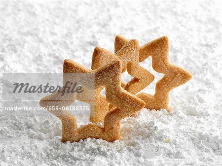 Iced Star Holiday Cookies