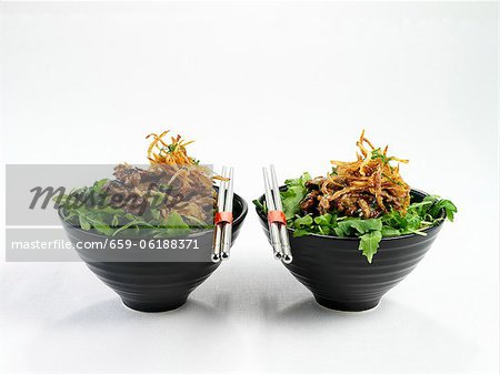 Asian beef salad