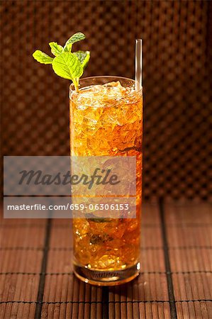 Mint Julep with a Straw Mint Julep with a Straw