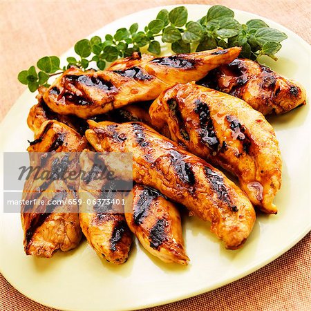 Grilled Chicken with Marmalade Glaze Grilled Chicken with Marmalade Glaze