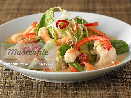 Seafood curry (Thailand)