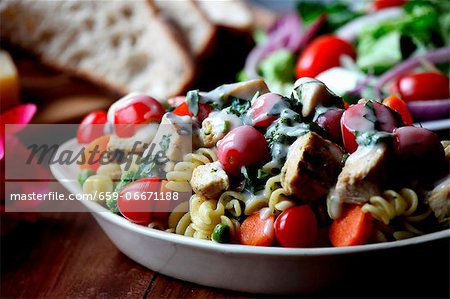 Pasta Salad with Grilled Chicken