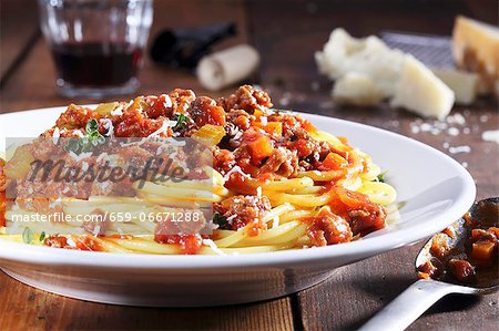 Spaghetti bolognese Spaghetti bolognese