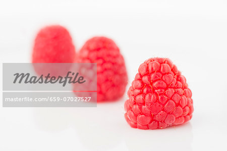 Three raspberries