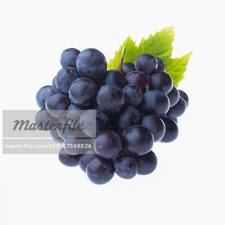 Red grapes