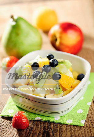 A Bowl of Fruit Salad