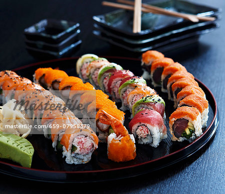 4,577 Sushi Plate Stock Photos, High-Res Pictures, and Images