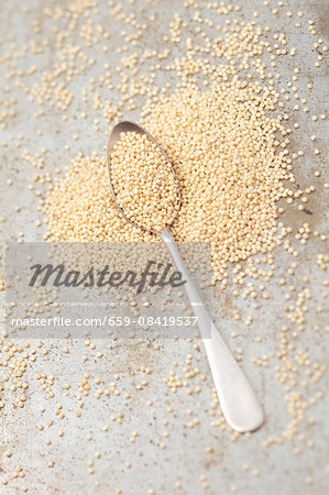 Scattered millet