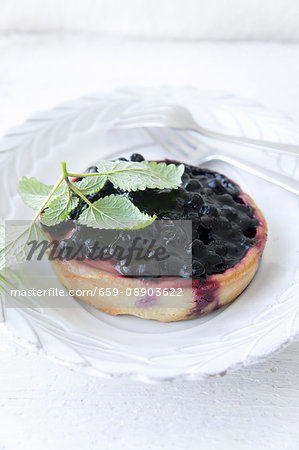 Bilberry tartlets