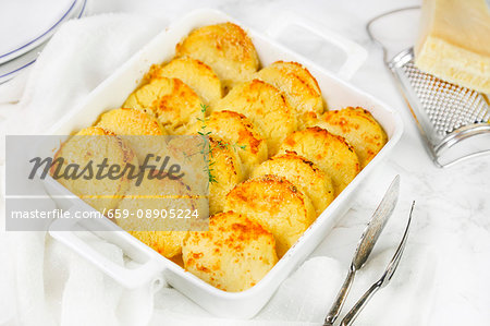 Gnocchi alla romana with Parmesan