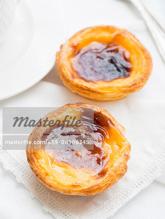 Portuguese custard tarts