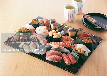 Assorted Nigiri-sushi Assorted Nigiri-sushi