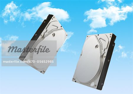 Blue sky and hard disks Blue sky and hard disks
