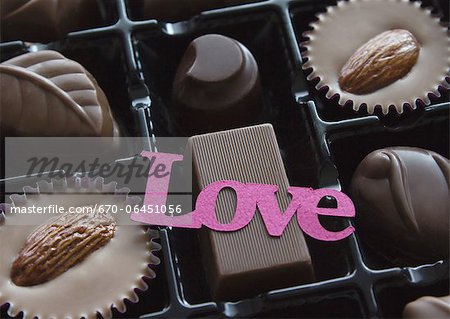 Assorted chocolates Assorted chocolates