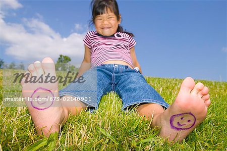 Young Girl Feet