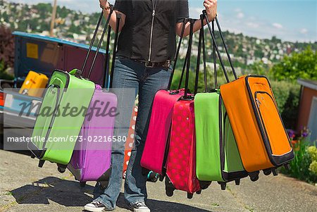 lots of luggage