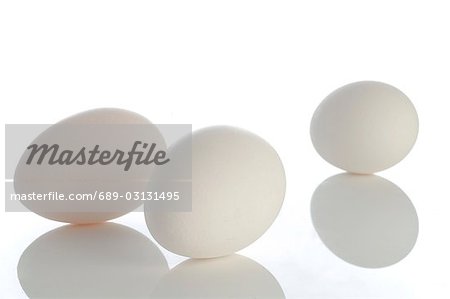 White eggs