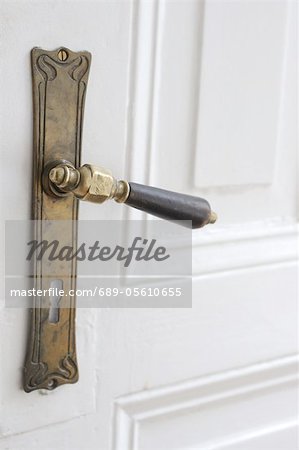 Old-fashioned door handle