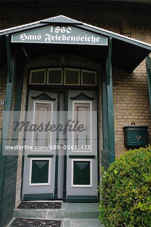Historical house entrance