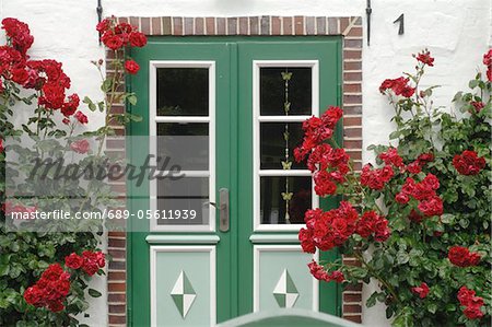 Entrance to a country house