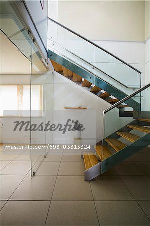 Stairway in Modern House