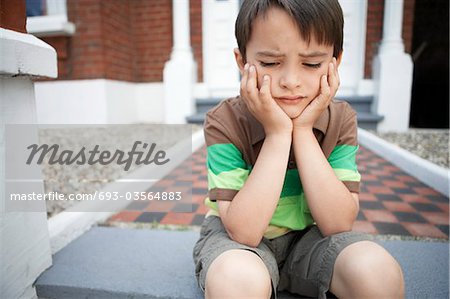sad little boy