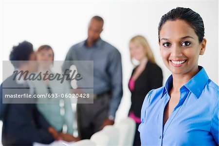 Businesswoman in Meeting