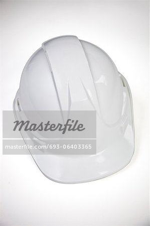 Close-up of hard hat over white background