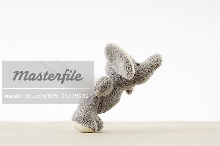 Toy elephant with wings