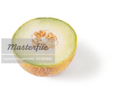 Honeydew melon half