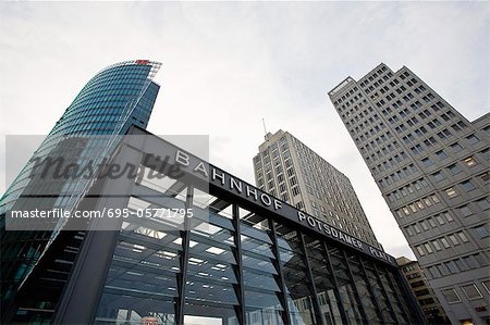 Germany, Berlin, Potsdamer Platz Station