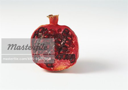 Pomegranate half
