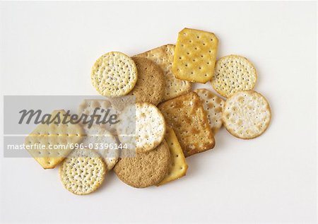 Pile of crackers