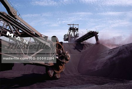 Iron Ore of Canada Facilities Sept Isles, Quebec, Canada