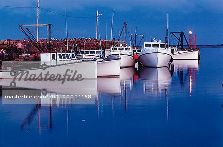Lobster Fleet New Brunswick, Canada