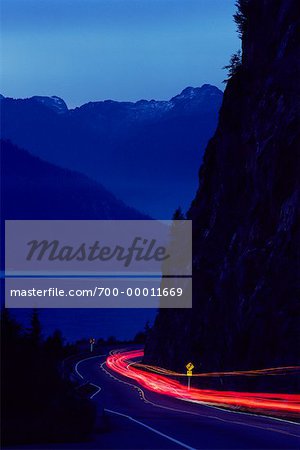 Squamish Highway Howe Sound, Vancouver British Columbia, Canada