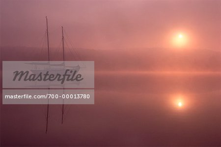 Sunrise on Kingston Creek New Brunswick, Canada