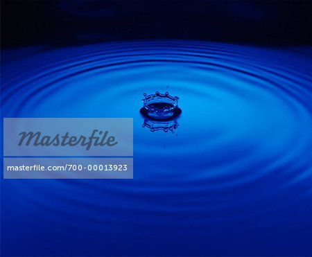 Water Drop, Splash and Ripples