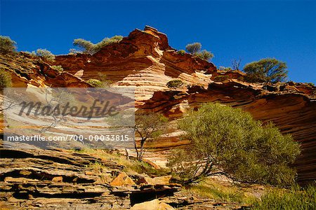 The Murchison River Gorge Kalbarri, Western Australia Australia