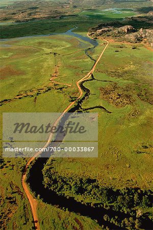 Aerial View of Kakadu National Park Northern Territory, Australia