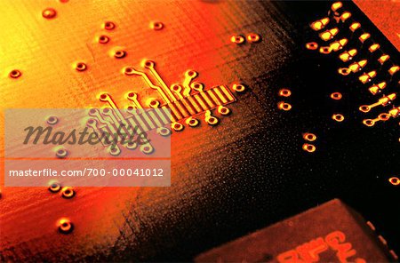 Close-Up of Circuit Board