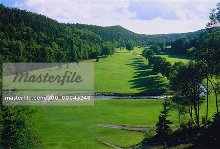 Golf Course, Fundy National Park New Brunswick, Canada