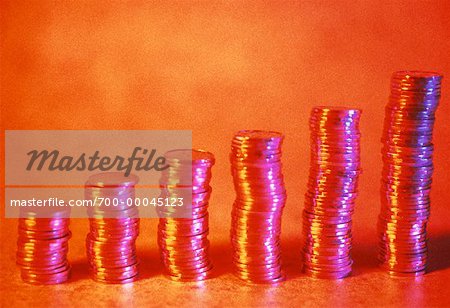 Stacks of Coins