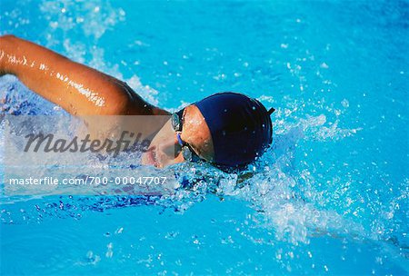 Woman Swimming