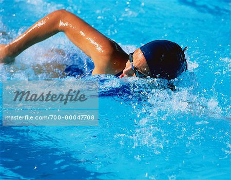 Woman Swimming
